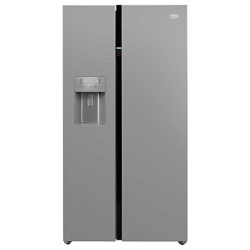 Beko ASGN542S Fridge Freezer, A+ Energy Rating, 91cm Wide, Silver